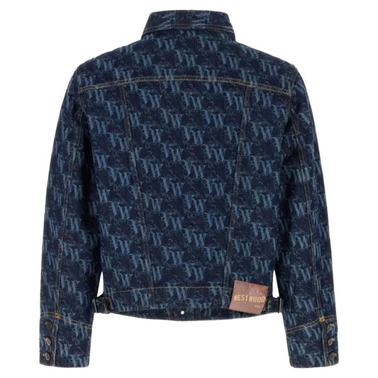 Vivienne Westwood VW Frame Stormrider Jacket in Laser Denim