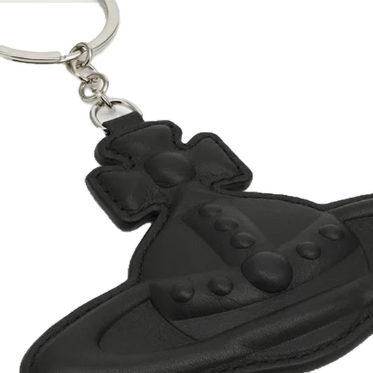 Vivienne Westwood Orb Keyring in Black