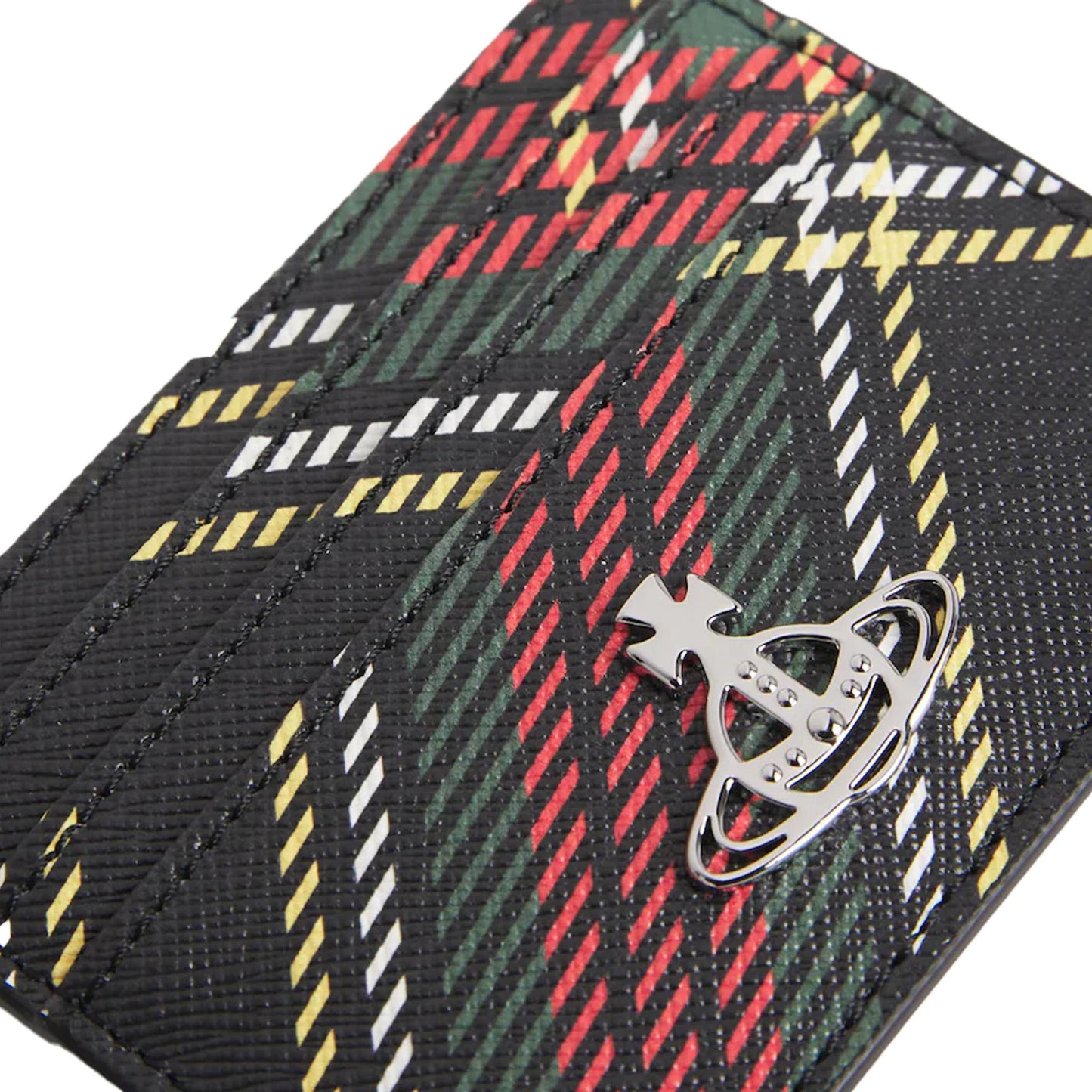 Vivienne Westwood Slim Card Holder in Chelsea Tartan