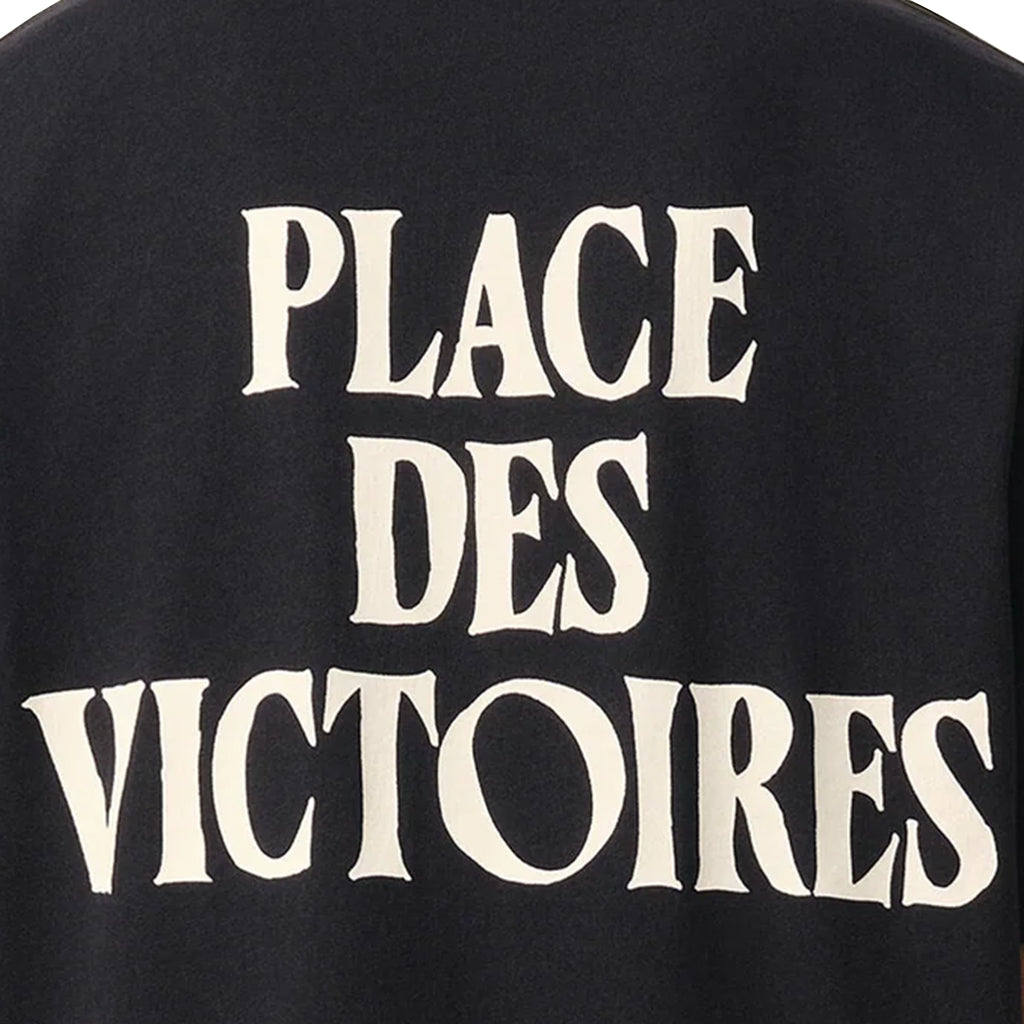 Ami Paris Printed Cotton "Place des Victories" T-shirt