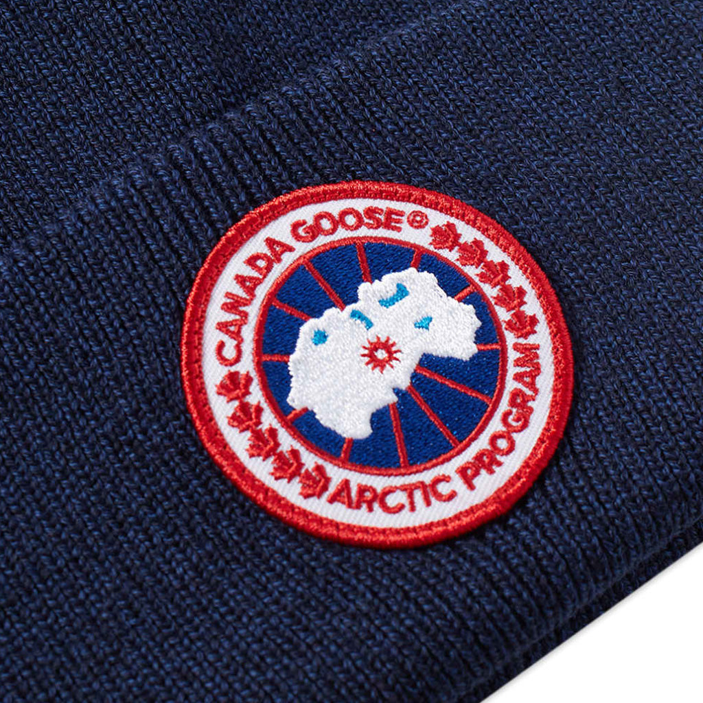 Canada Goose Artic Toque Beanie in Navy Heather