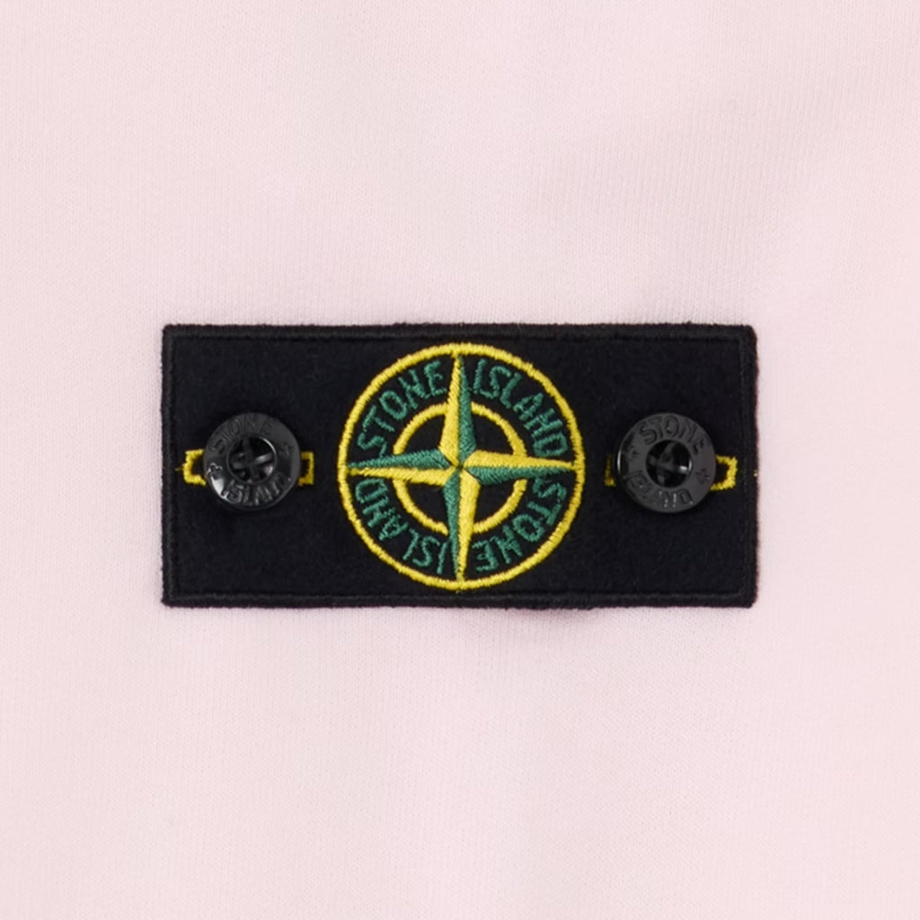 Stone Island Junior Cotton Fleece Hooded Sweatshirt