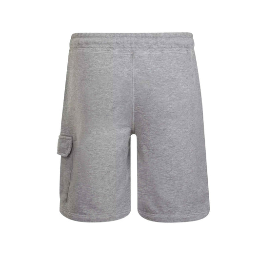 C.P. Company Light Fleece Lens Shorts in Greystone Melange