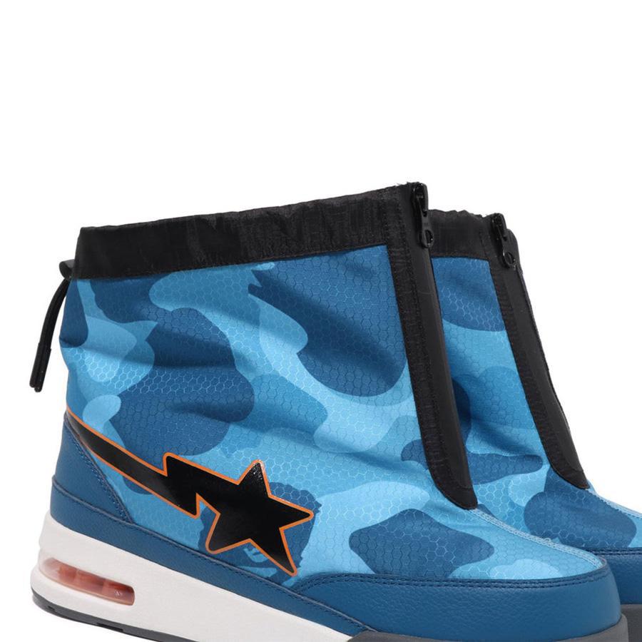 A Bathing Ape Honeycomb Camo Zip Road Sta in BlueShoesA Bathing ApeDPUS Designer OutletAAH900464580793324386UK7A Bathing Ape Honeycomb Camo Zip Road Sta in Blue