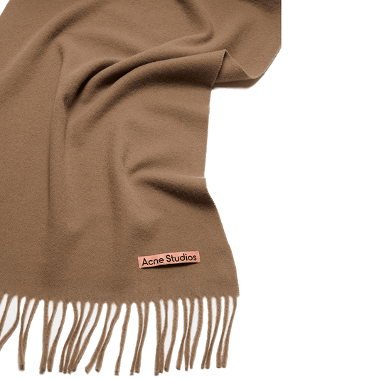 Acne Studios Canada New Scarf - Caramel BrownScarvesAcne StudiosDPUS Designer OutletAA97383Acne Studios Canada New Scarf - Caramel Brown