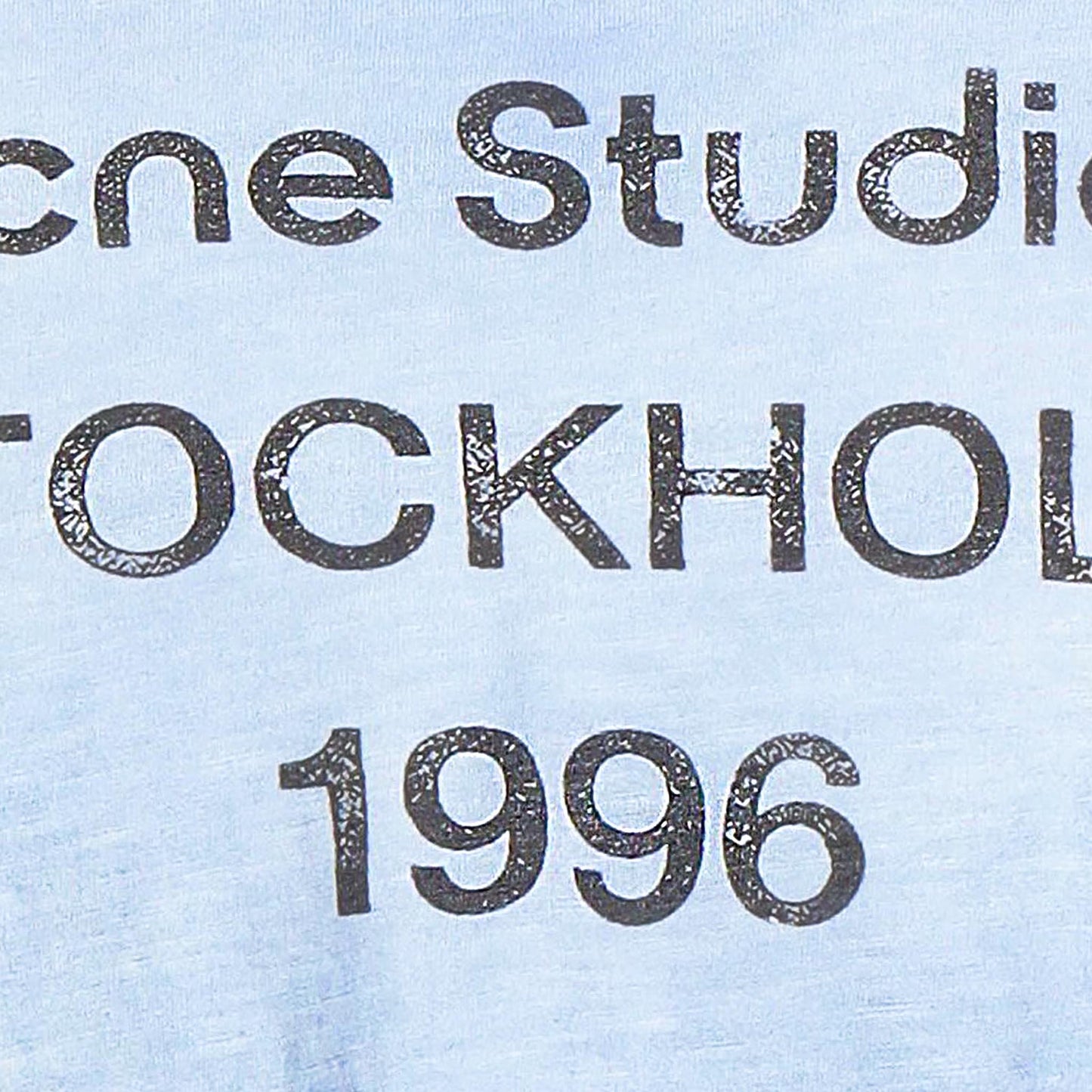 Acne Studios Logo T-Shirt - Relaxed Fit In Dusty BlueAcne StudiosDPUS Designer Outlet7323336540651XSAcne Studios Logo T-Shirt - Relaxed Fit In Dusty Blue