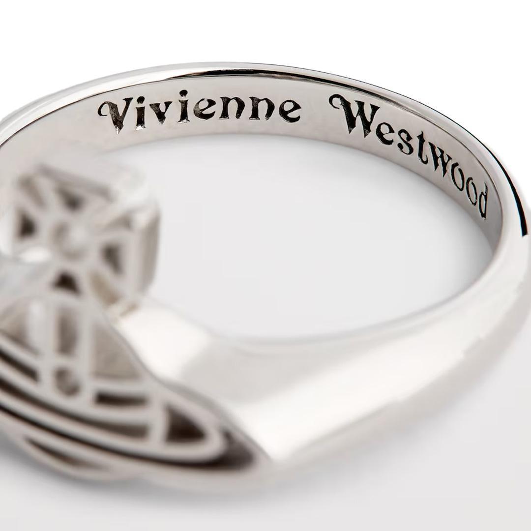 Vivienne Westwood Avon Ring in Platinum