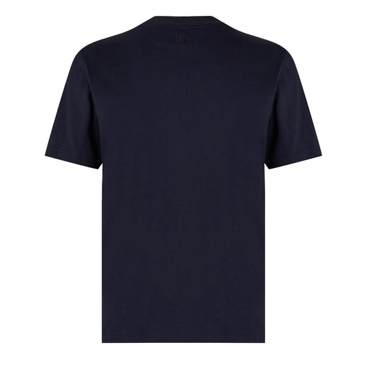 Ami Paris De Coeur Classic Fit T Shirt in Navy Blue