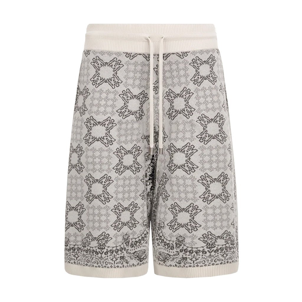 Amiri MA Quad Check Mesh Knit ShortsShortsAmiriDPUS Designer OutletAMBMSO1127-271-S197916993592AlabasterSAmiri MA Quad Check Mesh Knit Shorts