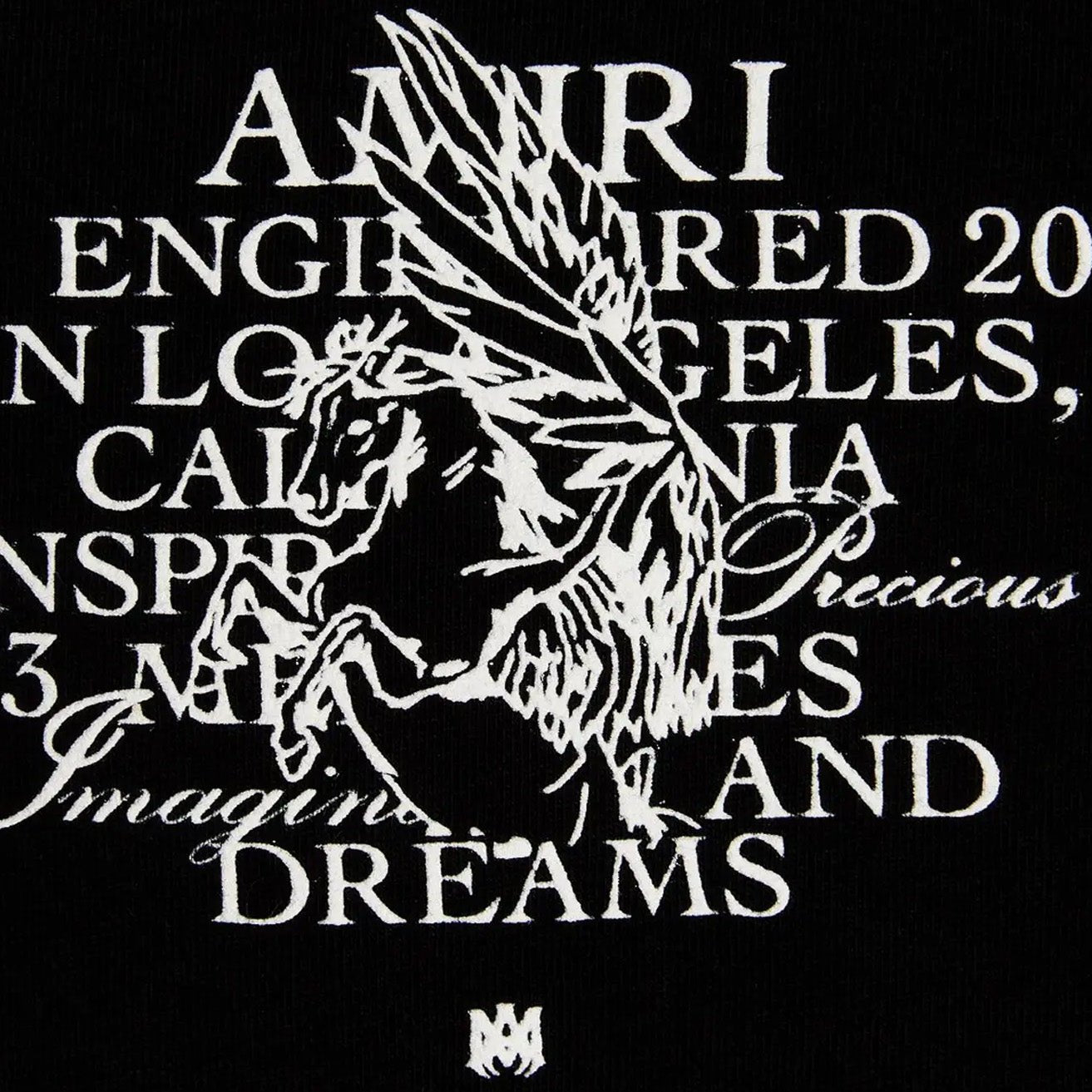 Amiri Precious Memories T-Shirt in Black