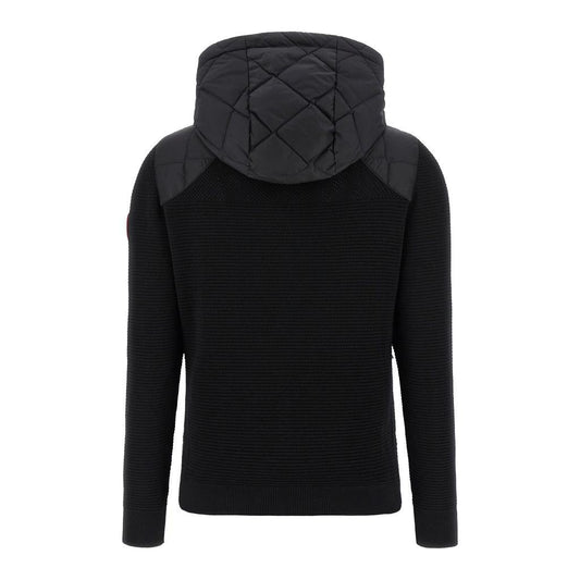 Canada Goose Women's Hybridge Quilted Knit Hoodie in BlackCoats & JacketsCanada GooseDPUS Designer Outlet0699363273222XSCanada Goose Women's Hybridge Quilted Knit Hoodie in Black