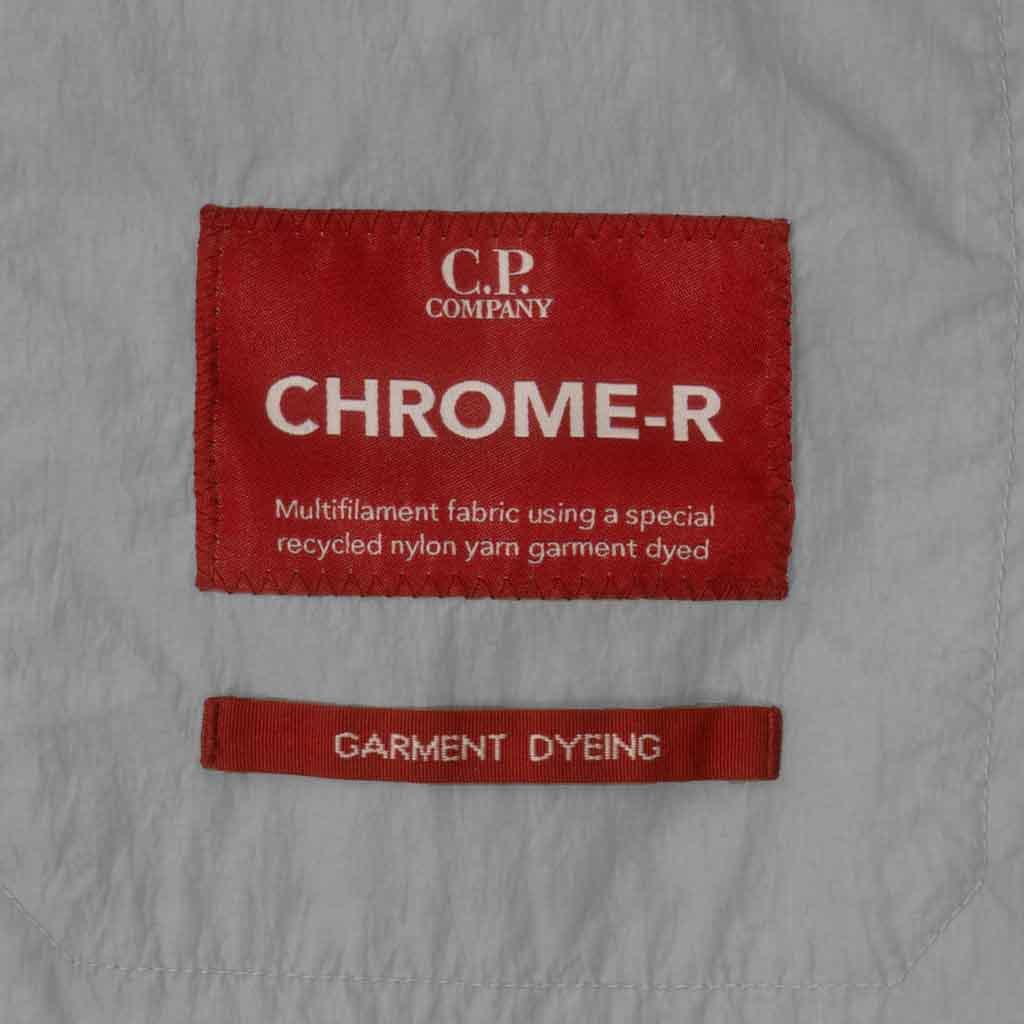 C.P. Company Chrome-R Overshirt in Drizzle Grey