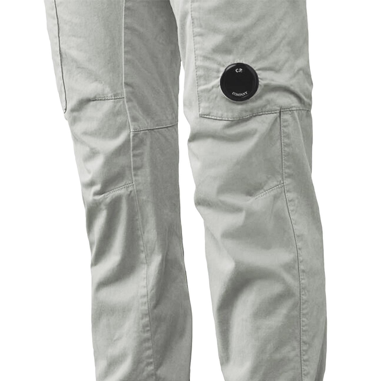 C.P. Company Stretch Sateen Cargo Pant in London Fog