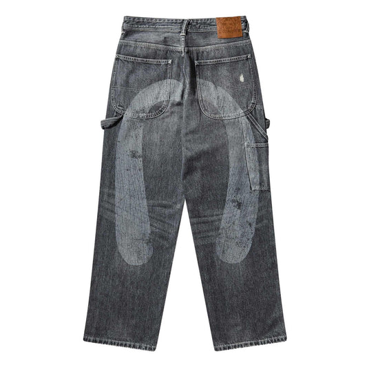 Evisu Vintage Patchwork Denim in GreyTrousersEvisuDPUS Designer Outlet2000294528042SEvisu Vintage Patchwork Denim in Grey