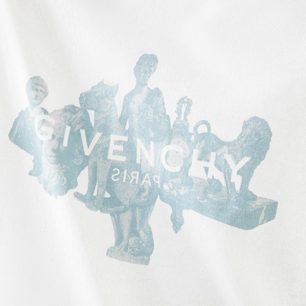Givenchy Reverse Logo Hubert Objects T-ShirtT-ShirtGivenchyDPUS Designer Outlet3617015001938WhiteSGivenchy Reverse Logo Hubert Objects T-Shirt