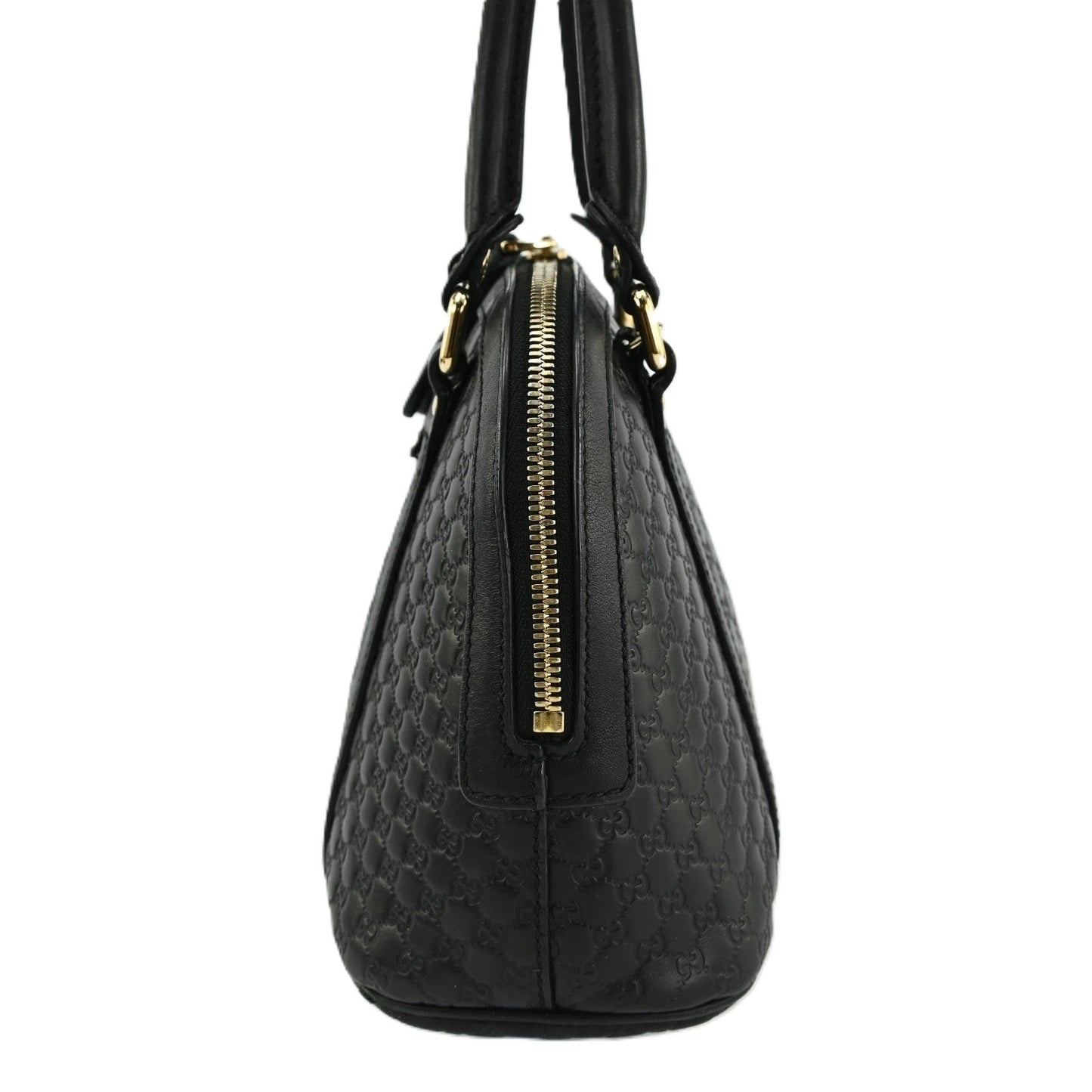 Gucci Microguccissima Medium HandbagBagsGucciDPUS Designer Outlet449663-BMJ1G-10008076065111BlackGucci Microguccissima Medium Handbag
