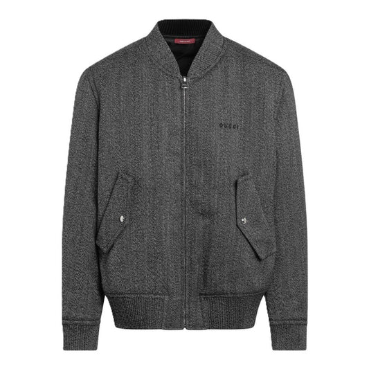 Gucci Reversible Bomber JacketCoats & JacketsGucciDPUS Designer Outlet8140190331Black46Gucci Reversible Bomber Jacket