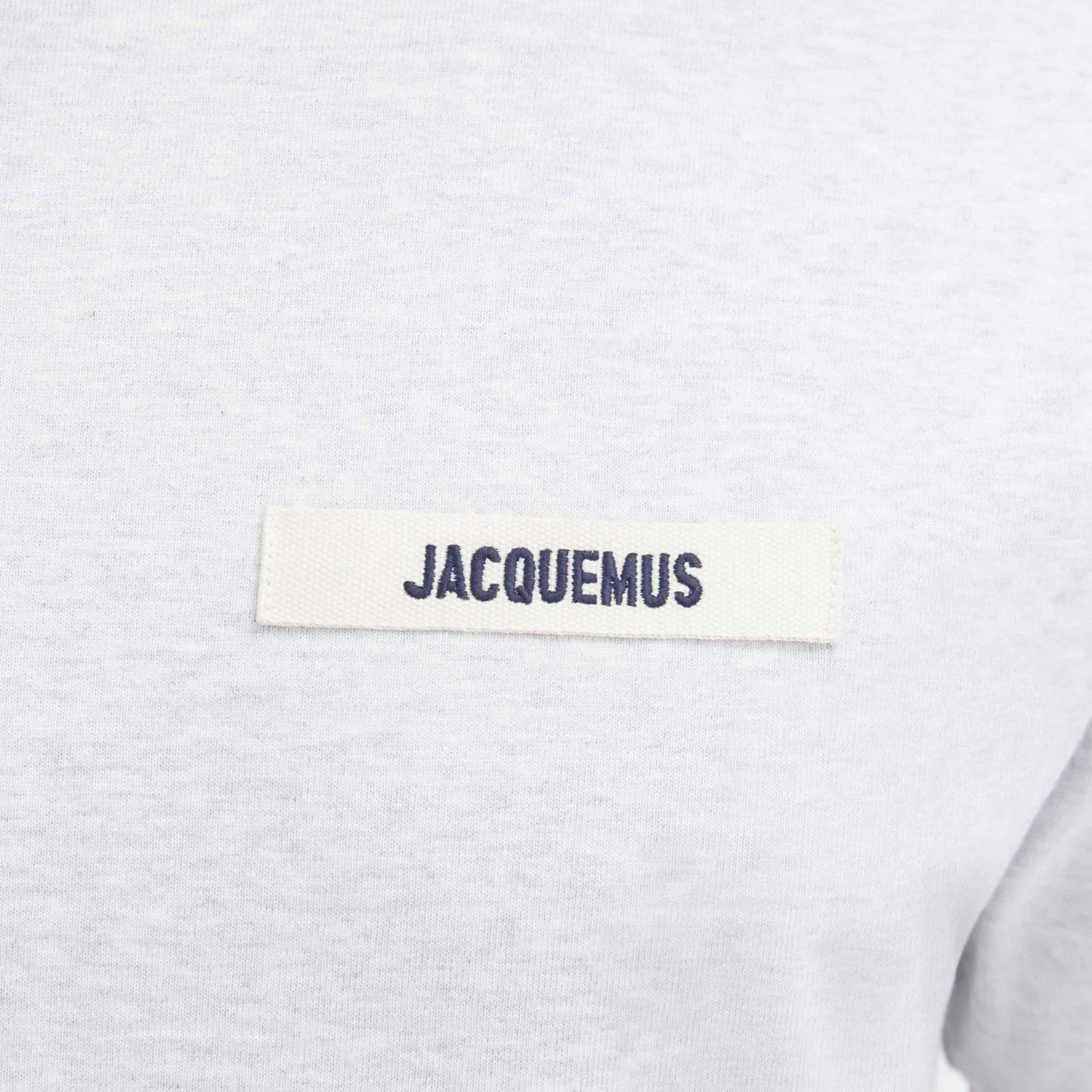 Jacquemus The Gros Grain T-Shirt in GreyT-ShirtsJacquemusDPUS Designer Outlet3700943449771SJacquemus The Gros Grain T-Shirt in Grey