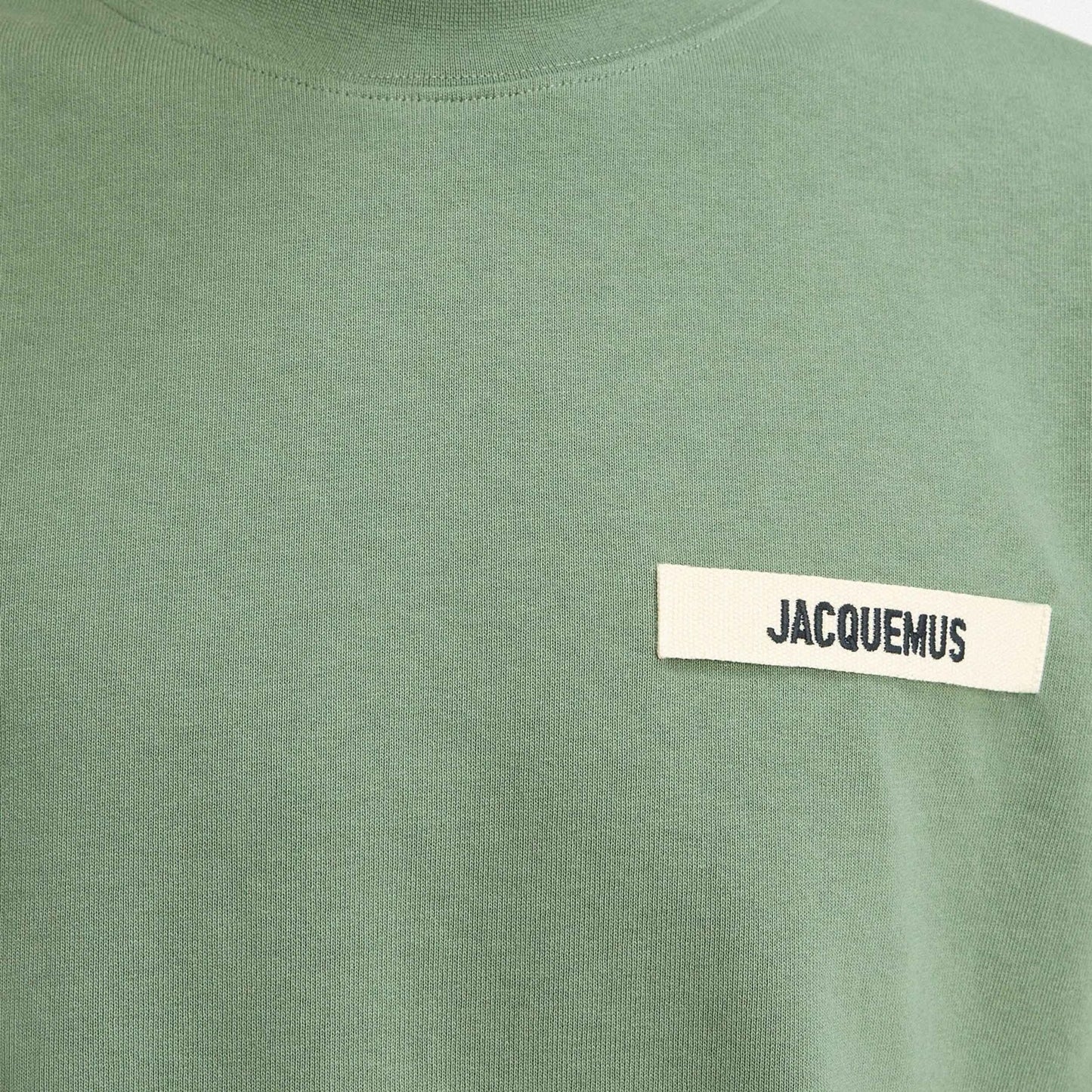 Jacquemus The Gros Grain T-Shirt in Light Green