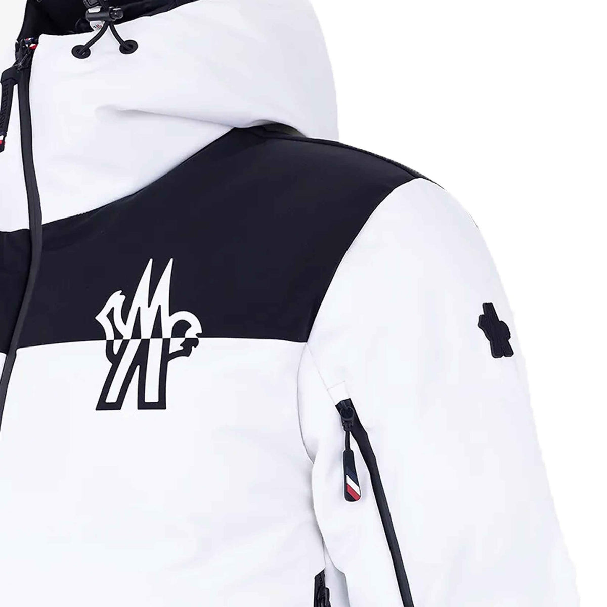 Moncler Grenoble Curtis Ski Down Jacket in White – DPUS Designer