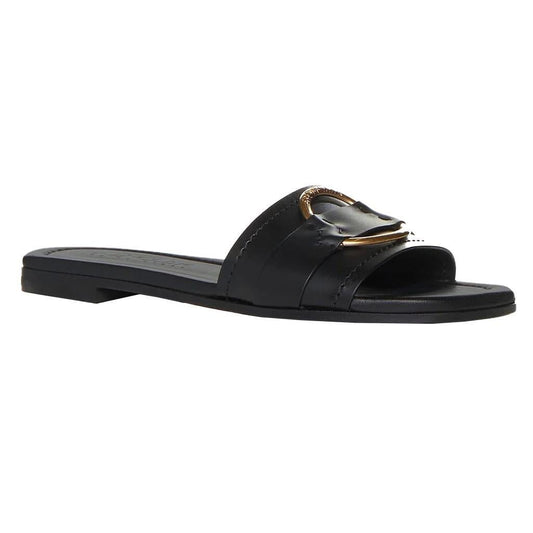 Moncler Women's Bell Slide in BlackSandalsMonclerDPUS Designer Outlet20300121281805572440775036Moncler Women's Bell Slide in Black