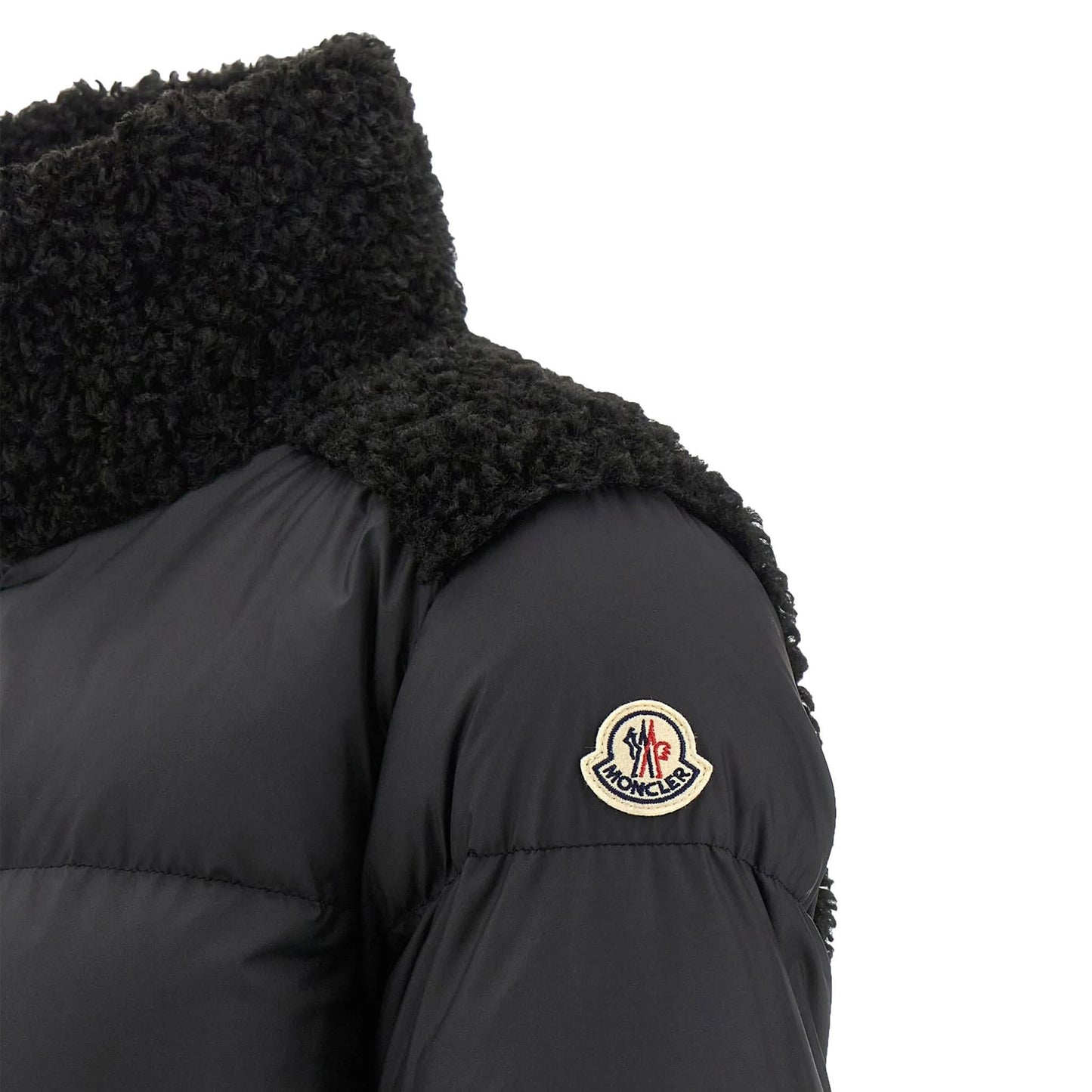 Moncler Women's Esnaie Teddy - Trimmed Short Down Jacket in BlackCoats & JacketsMonclerDPUS Designer Outlet2030012115680538132741222Moncler Women's Esnaie Teddy - Trimmed Short Down Jacket in Black
