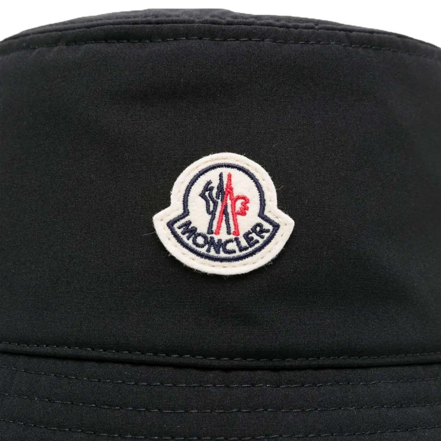 Moncler Women's Patch Logo Bucket Hat in BlackMonclerDPUS Designer Outlet203001212728050592879746SMoncler Women's Patch Logo Bucket Hat in Black