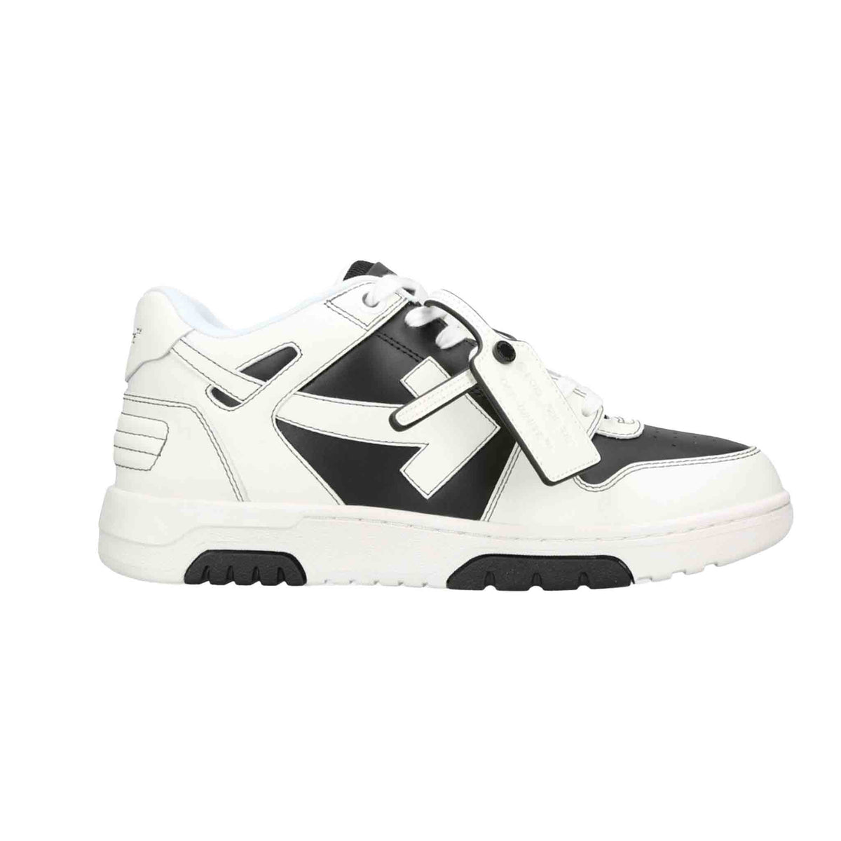 OFF-WHITE Out Of Office Calf Leather in Black/ White – DPUS