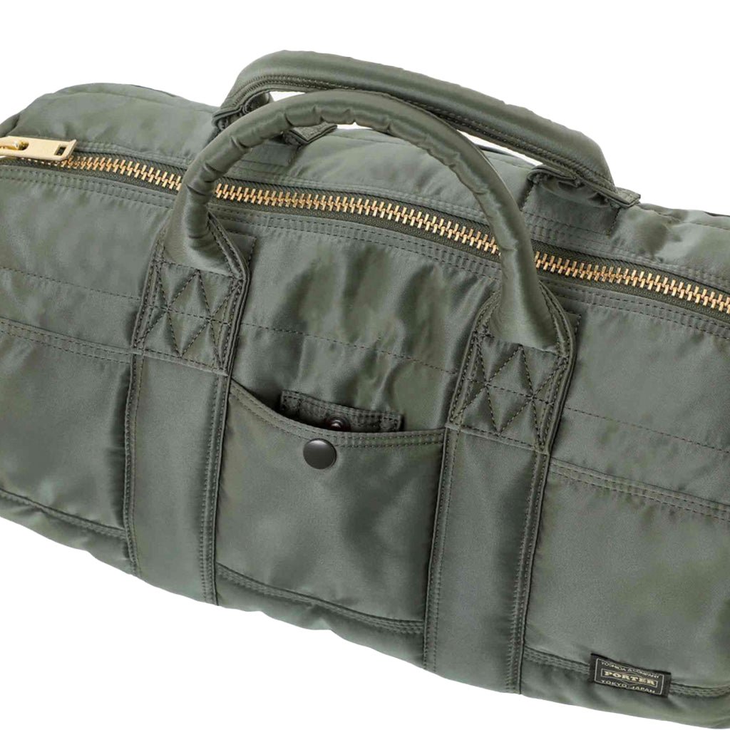 Porter Yoshida & Co Tanker 2 Way Duffle Bag "M"BagsPorter Yoshida & CoDPUS Designer Outlet622-76989-301569991000001Sage GreenPorter Yoshida & Co Tanker 2 Way Duffle Bag "M"