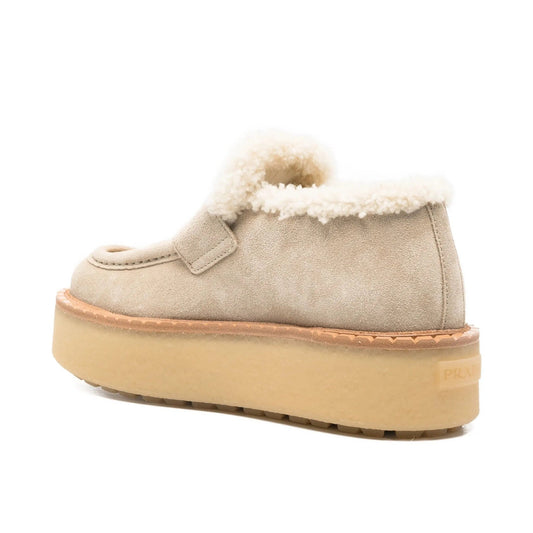 Prada Suede LoafersShoesPradaDPUS Designer Outlet8056811713082Desert36.5Prada Suede Loafers