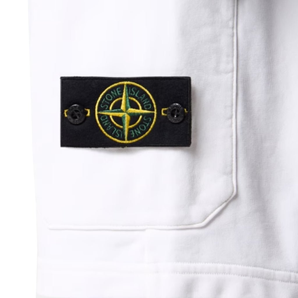 Stone Island Cotton Fleece Cargo ShortsShortsStone IslandDPUS Designer Outlet8053819430355WhiteSStone Island Cotton Fleece Cargo Shorts
