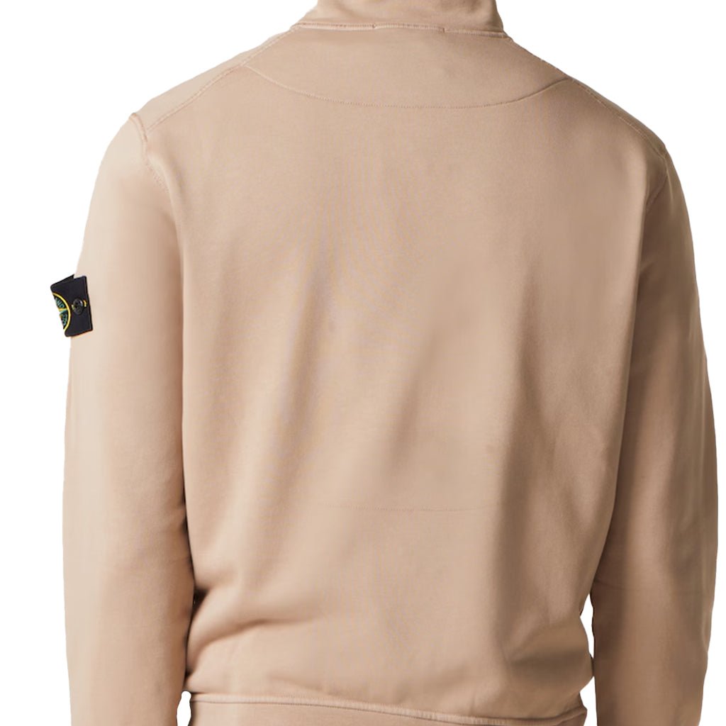 Stone Island Cotton Fleece Track JacketCoats & JacketsStone IslandDPUS Designer OutletDesertSStone Island Cotton Fleece Track Jacket