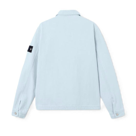 Stone Island Indigo Denim - Ultra Bleached Coach JacketCoats & JacketsStone IslandDPUS Designer Outlet8053819339689IndigoMStone Island Indigo Denim - Ultra Bleached Coach Jacket