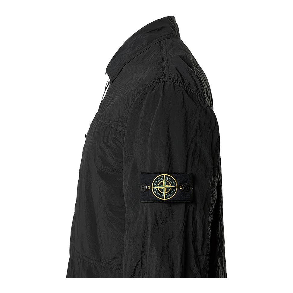 Stone Island Nylon Metal Comfort Fit Overshirt in BlackOvershirtStone IslandDPUS Designer OutletSStone Island Nylon Metal Comfort Fit Overshirt in Black