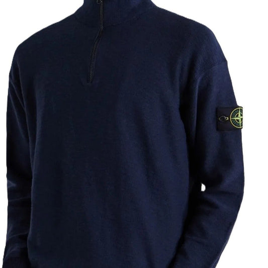 Stone Island Plush Stitch Cotton Nylon Quarter ZipSweatshirtsStone IslandDPUS Designer OutletL1S155100049-S01B0-V0020-SNavy BlueSStone Island Plush Stitch Cotton Nylon Quarter Zip