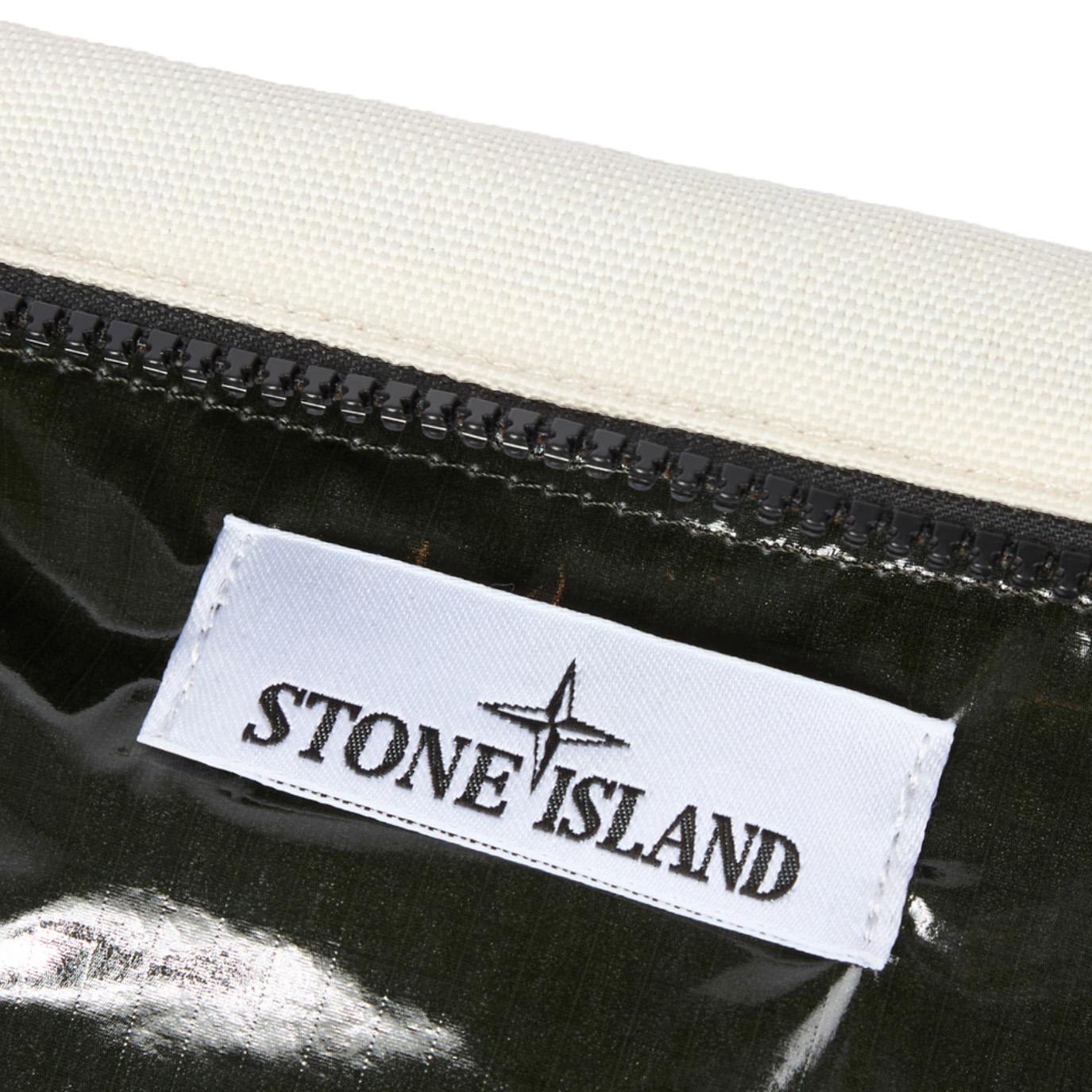 Stone Island Resin Treat Cordura 1500 Pouch Bag in IvoryBagsStone IslandDPUS Designer Outlet8050592894251Stone Island Resin Treat Cordura 1500 Pouch Bag in Ivory