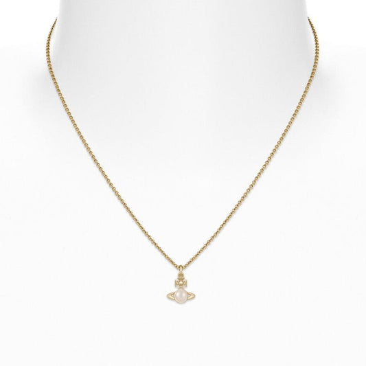 Vivienne Westwood Balbina PendantJewelleryVivienne WestwoodDPUS Designer Outlet8050889134633Platinum/Cream PearlVivienne Westwood Balbina Pendant