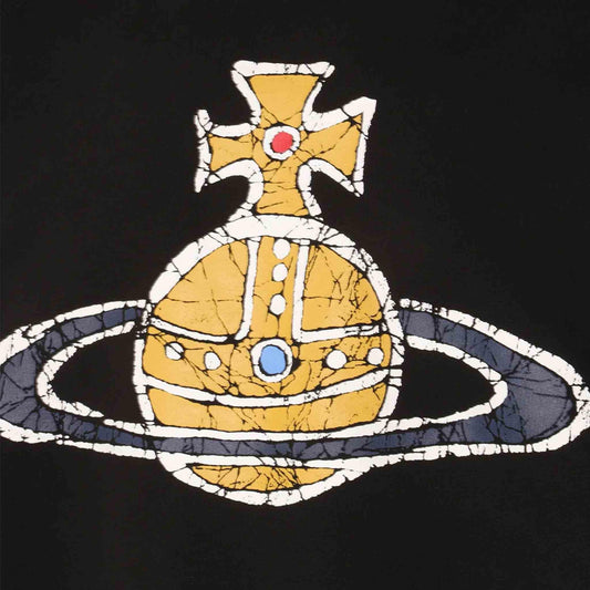 Vivienne Westwood Cropped Time Machine Sweatshirt in Black