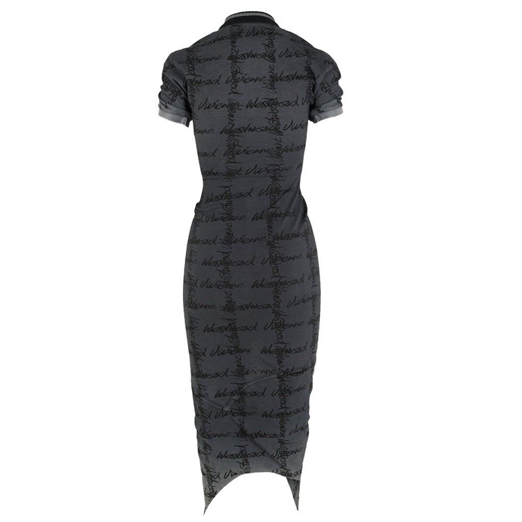 Vivienne Westwood Grafitti Polo Pulling DressDressVivienne WestwoodDPUS Designer Outlet044363630337GreyXSVivienne Westwood Grafitti Polo Pulling Dress