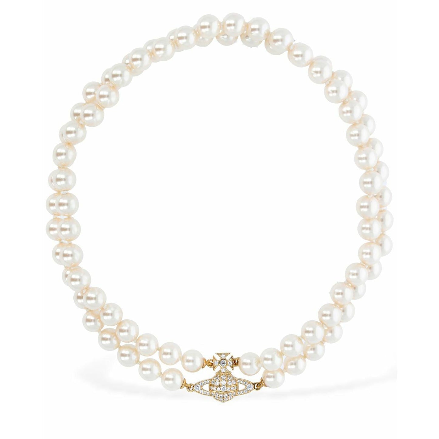 Vivienne Westwood Graziella Pearl Bracelet in Gold / Creamrose Pearl / White CzJewelleryVivienne WestwoodDPUS Designer Outlet8053195071524W1Vivienne Westwood Graziella Pearl Bracelet in Gold / Creamrose Pearl / White Cz