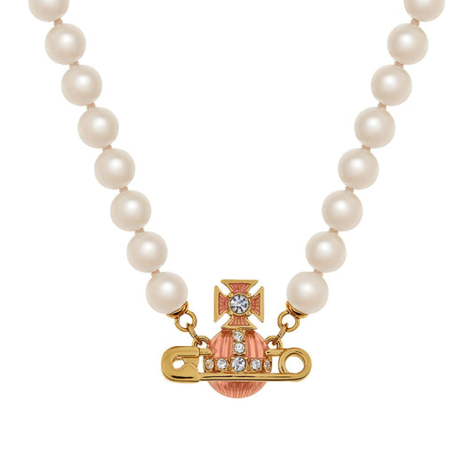 Vivienne Westwood Kitty Pearl Necklace in Gold/AmethystJewelleryVivienne WestwoodDPUS Designer Outlet8053195230884Vivienne Westwood Kitty Pearl Necklace in Gold/Amethyst