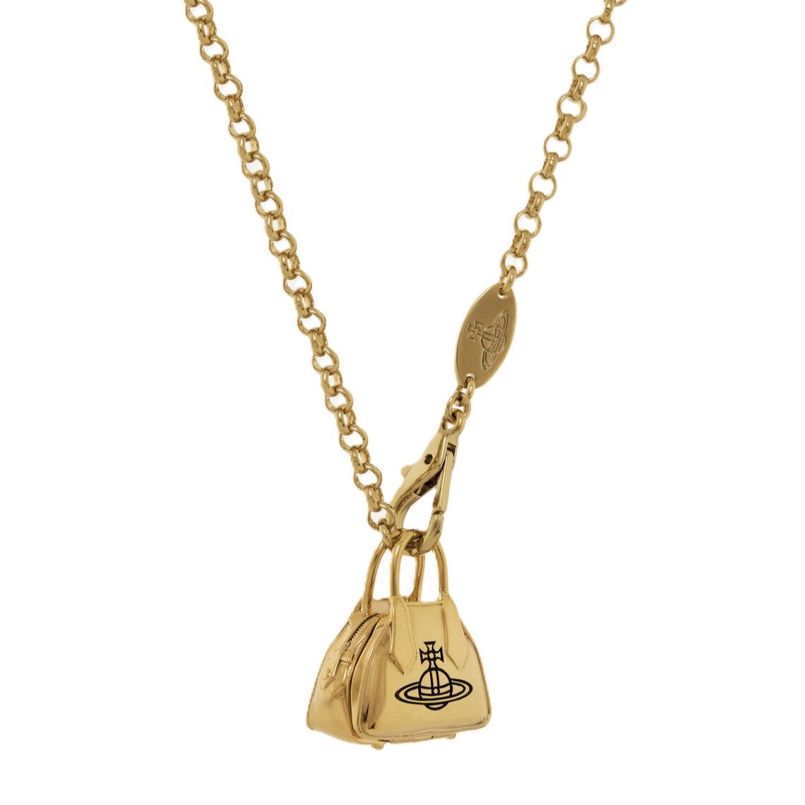 Vivienne Westwood Yasmine Long PendantJewelleryVivienne WestwoodDPUS Designer Outlet8053195458448Antique Gold/GoldVivienne Westwood Yasmine Long Pendant
