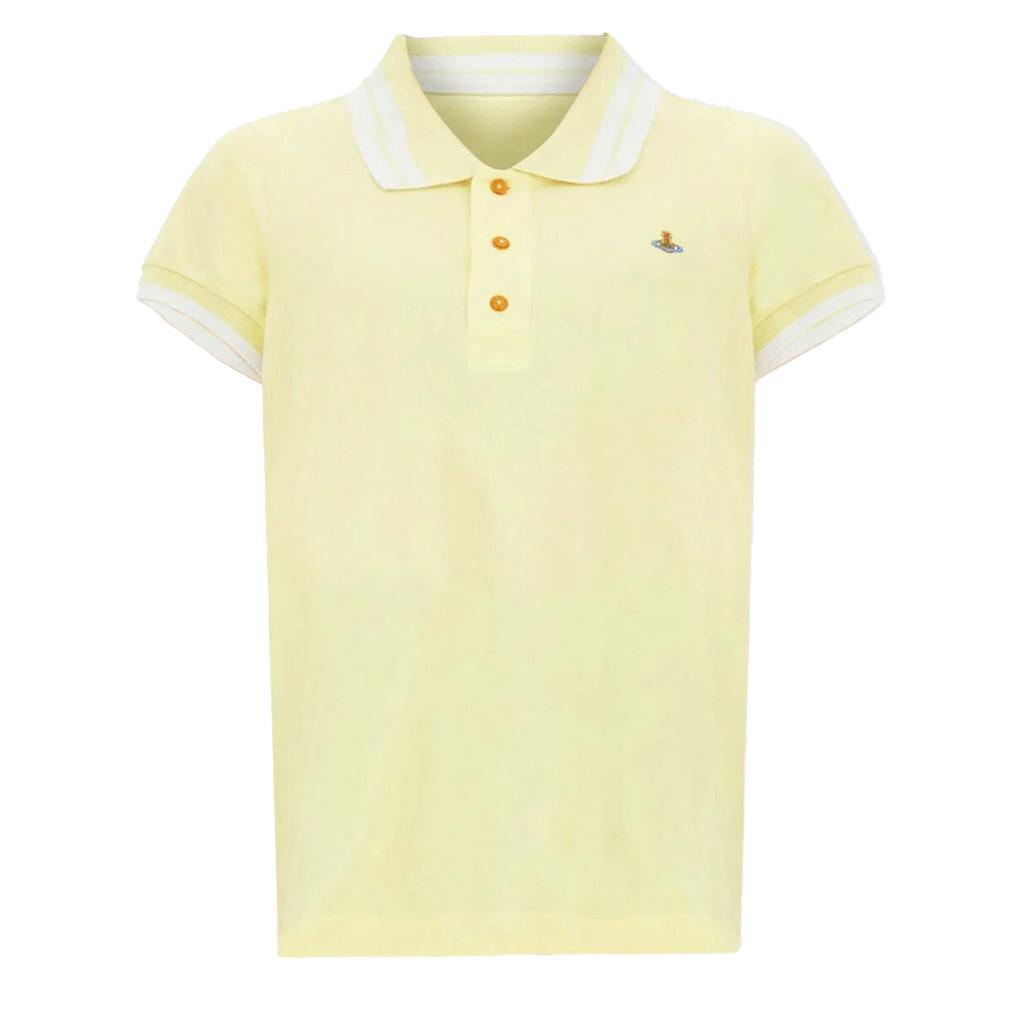 Vivienne Westwood Cap Sleeve Polo in Yellow