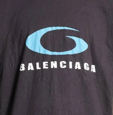 Balenciaga Loop Sports Icon T-Shirt in Black