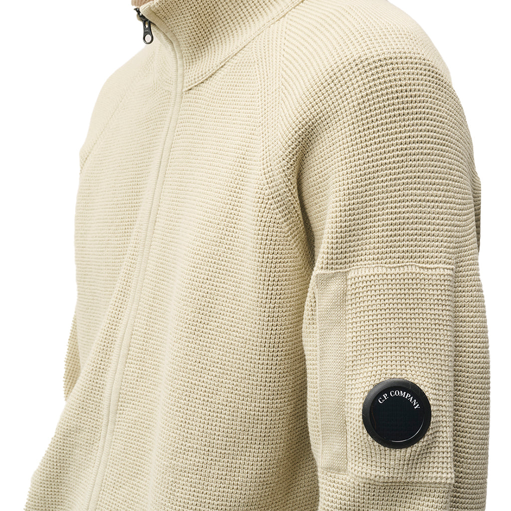 [C.P. Company] Waffle Knitwear Cardigan