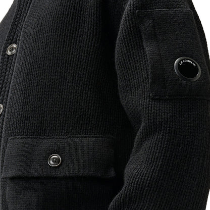 [C.P. Company] Lambswool GRS Knitwear Cardigan