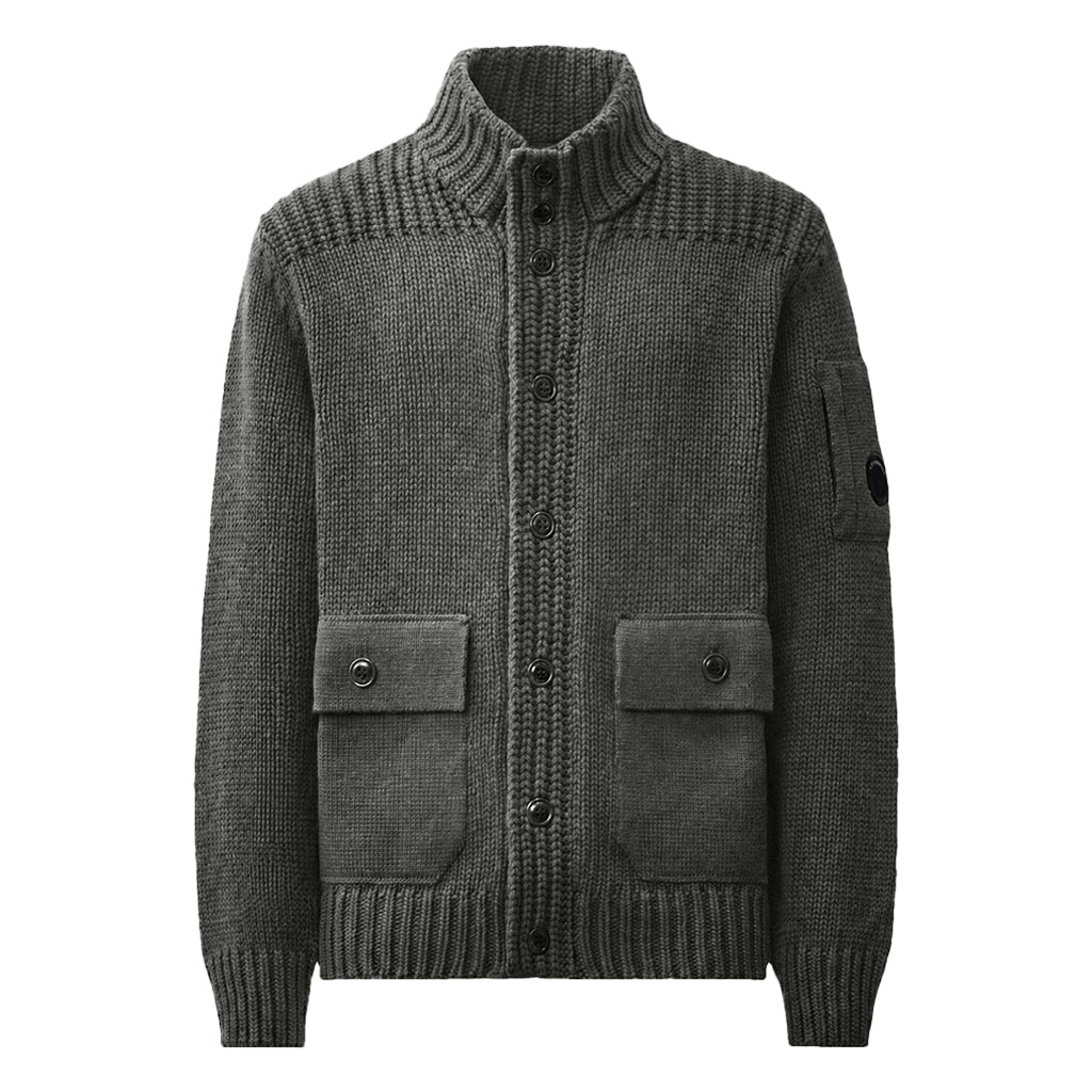 [C.P. Company] Lambswool GRS Knitwear Cardigan