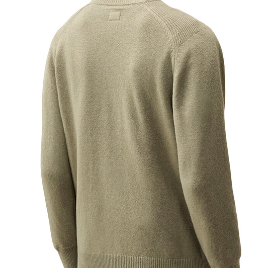 [C.P. Company] Lambswool GRS Half Button Knit