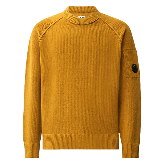 [C.P. Company] Chenille Cotton Crewneck Knit