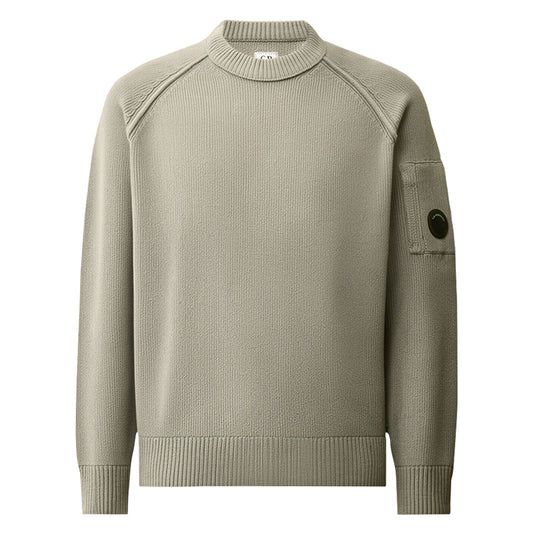 [C.P. Company] Chenille Cotton Crewneck Knit